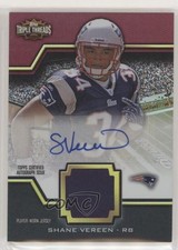 2011 Topps Triple Threads Unity Relics Ruby /10 Shane Vereen #TTUAR-58 Auto uk2