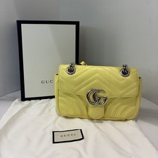 Gucci Pre-Owned Authentic Shoulder Bag Lemon ...