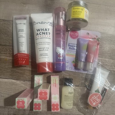 K-Beauty Makeup & Skincare Bundle Hello Kitty EOS Colorgram Crème Shop $220 A11