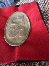 Original Civil War US Oval Belt Buckle complete