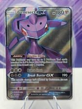 Genesect GX 204/214 Lost Thunder Full Art Ultra Rare Holo Pokemon Card HP on eBay