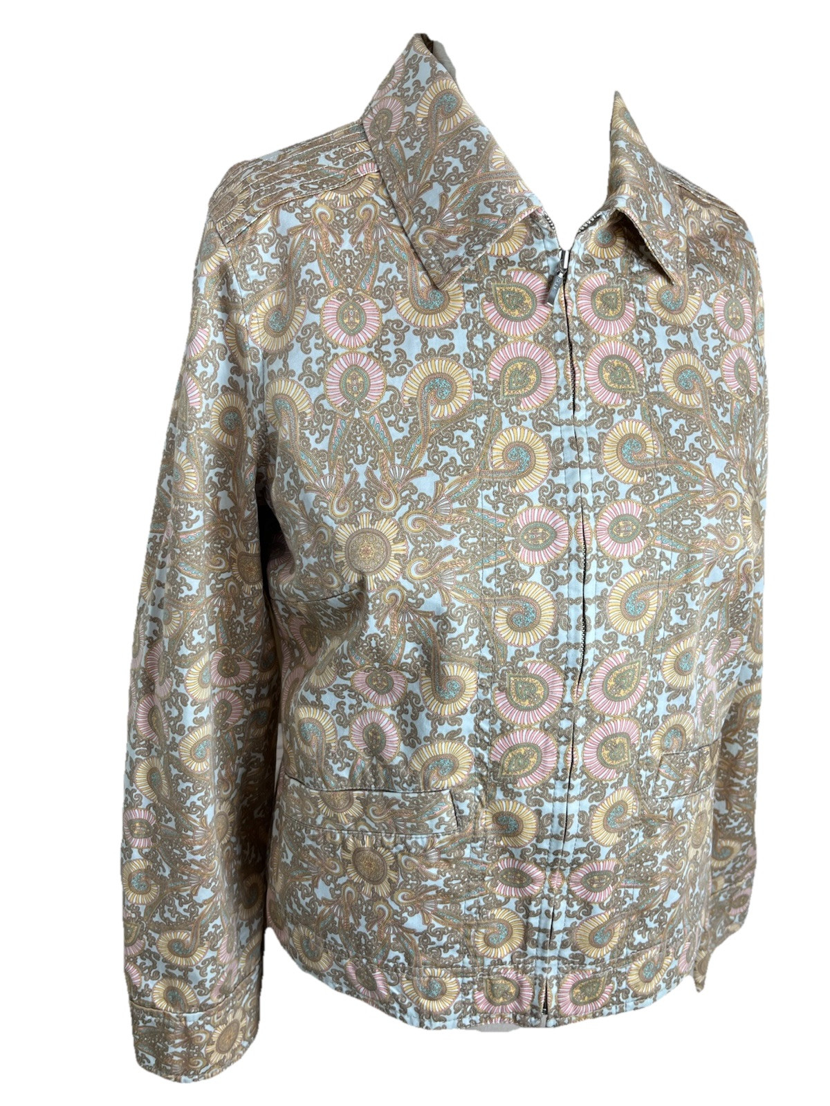 Pendleton Geometric Paisley Lightweight Jacket Wo… - image 3