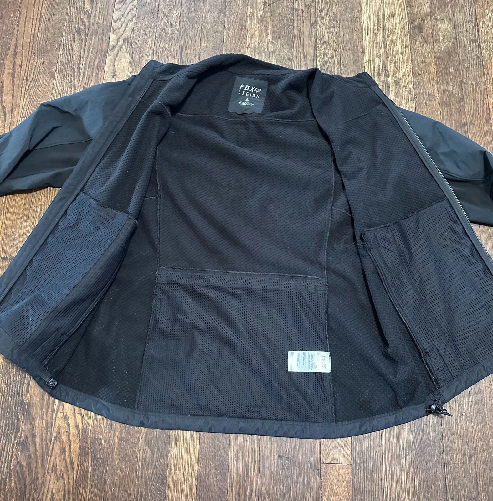 Fox Racing Legion Softshell Off-Road Jacket Convertible Vest Feature size Large - product detail image 6