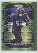 2021 Panini Prizm Neon Green Pulsar Prizm Tyus Bowser #286 1u6