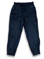 Women  s  a new day  Black Twill Pull-On Jogger Style Pants Size Medium