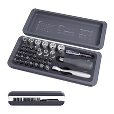 Jimihome Snap To Go 41pc Ratchet Screwdriver Set 72t 14in Repair Kit Gray Jimihome Snap To Go 41pc Ratchet Screwdriver Set 72t 14in Repair Kit Gray