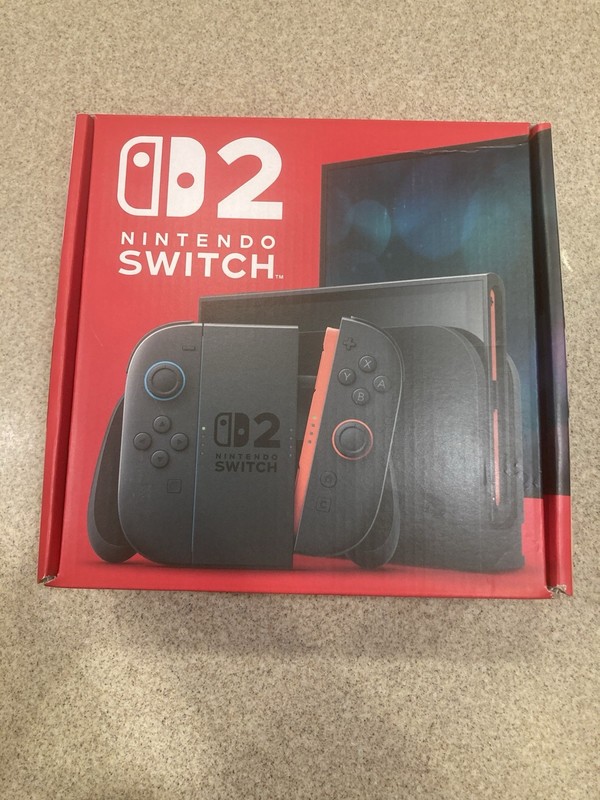 New Nintendo Switch 2 Console Gaming System BEE‑001 Black