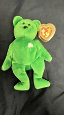 Ty Beanie Baby Erin The Bear 1997 Retired Plush Toy