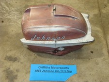 1956 Johnson CD-13 cd12 5.5hp outboard motor hood cowling engine  cowl