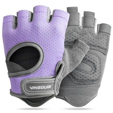 VINSGUIR Workout Gloves for Women and Men, Breathable Weight Lifting Gloves f...