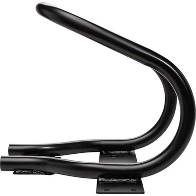 HP Tools E-Track Motorcycle Wheel Chock - Black NC-6300