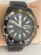 Seiko 5 Sports SRP363J1 Cal.4R36 Day Date 21 Jewels Automatic Mens Watch Auth 4