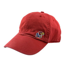 Kid's KANSAS UNIVERSITY JAYHAWKS CAP Red - OSFM - Adjustable
