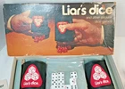 E.S. Lowe Liar's Dice Game Complete with Replacement Dice Box Damage