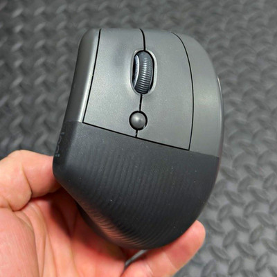 Logitech Lift Vertical Ergonomic Mouse, Wireless, Bluetooth or Logi Bolt USB