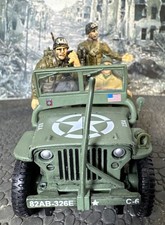 Metal Forces of Valor 1:32 D-Day USJeep Willys Normandy 1944 Diecast 82AB Unimax