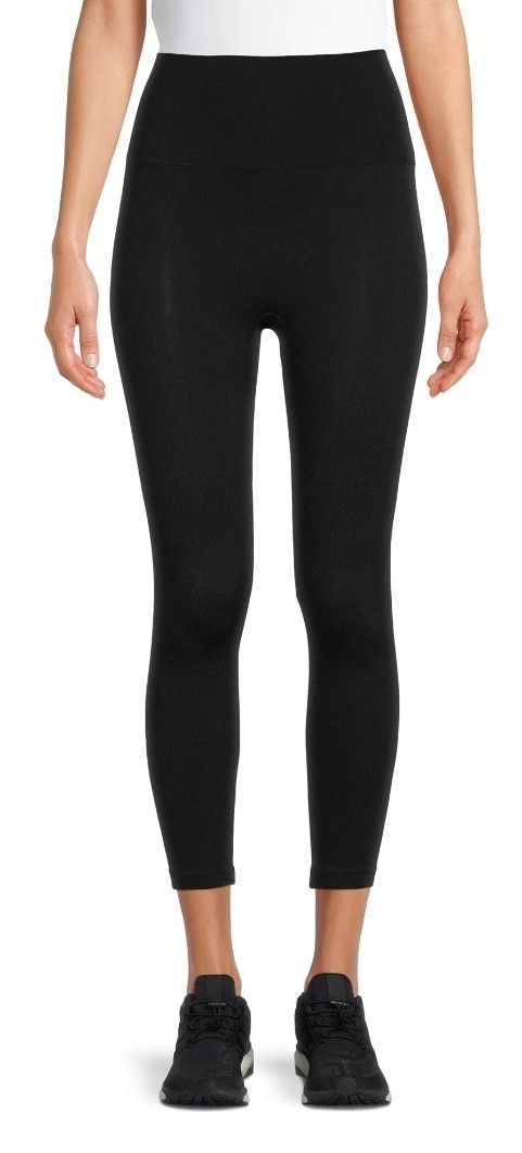 Warners Blissful Benefits DigFree Comfort Waistband Seamless Cropped Legging S/M