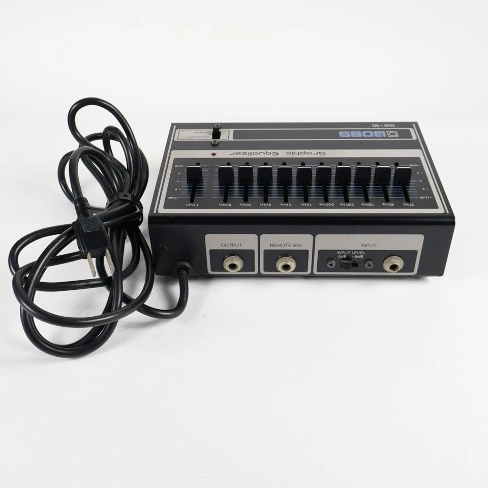 Boss GE-10 Graphic Equalizer 1977 Japan Working Early Eddie Van Halen w/box - Image 3 of 4