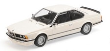 BMW e24 635 CSi 1982 white diecast model car 155028102 Minichamps 1:18
