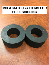 1-5/8" OD x 7/8" ID x 3/4" 2 Pack Oil Resistant Neoprene Rubber Washer Spacer