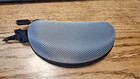 NEW Rivbos Semi Hard Fabric Case for Sunglasses Glasses Zippered 6x3x2 w/ clip — photo 3