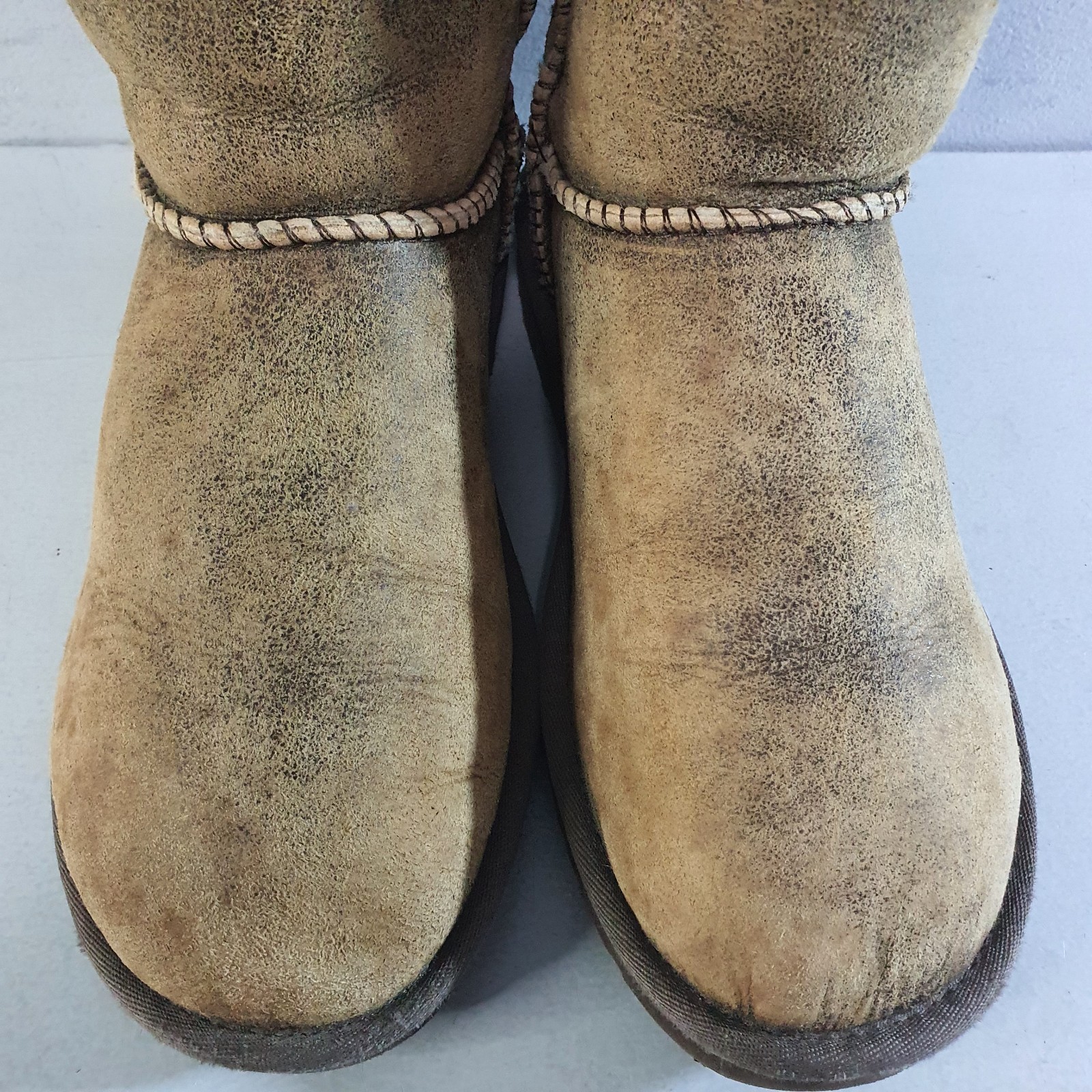 UGG Boots Bomber Brown Bailey Button Sheepskin An… - image 11