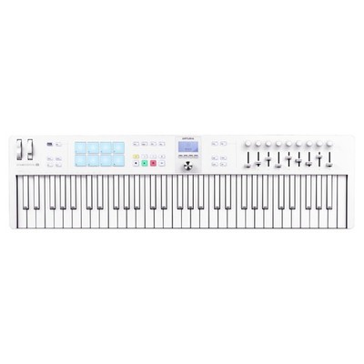 Arturia KeyLab Essential 61 Mk3 Alpine White - Midi Keyboard