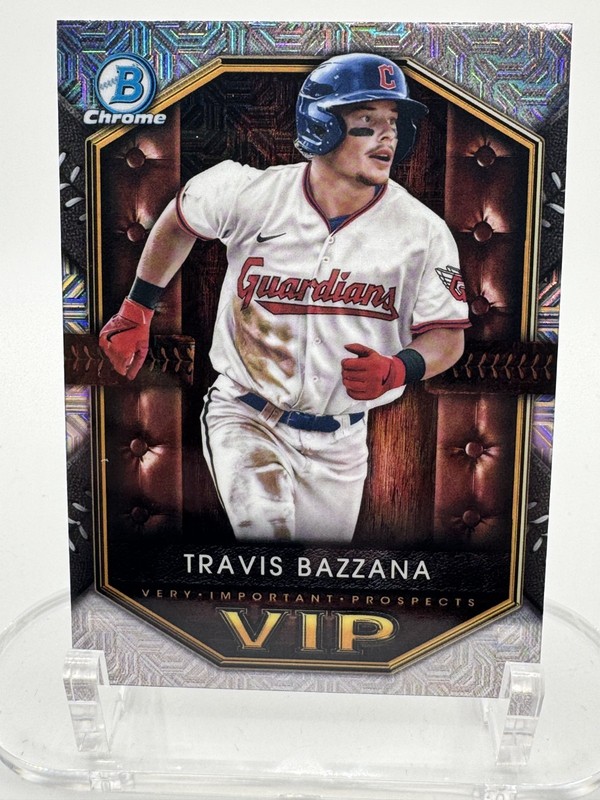 2025 Bowman Chrome VIP Mojo Refractor Travis Bazzana #VIP-8