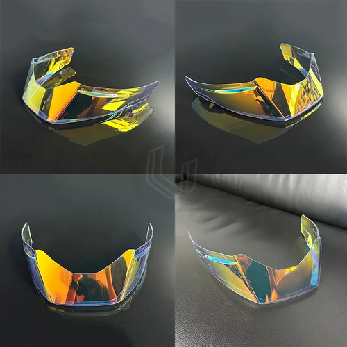 Rear Helmet Spoiler Trim Case For HJC RPHA 11 Motorcycle Aero Wing Accessory - Foto 15 di 31