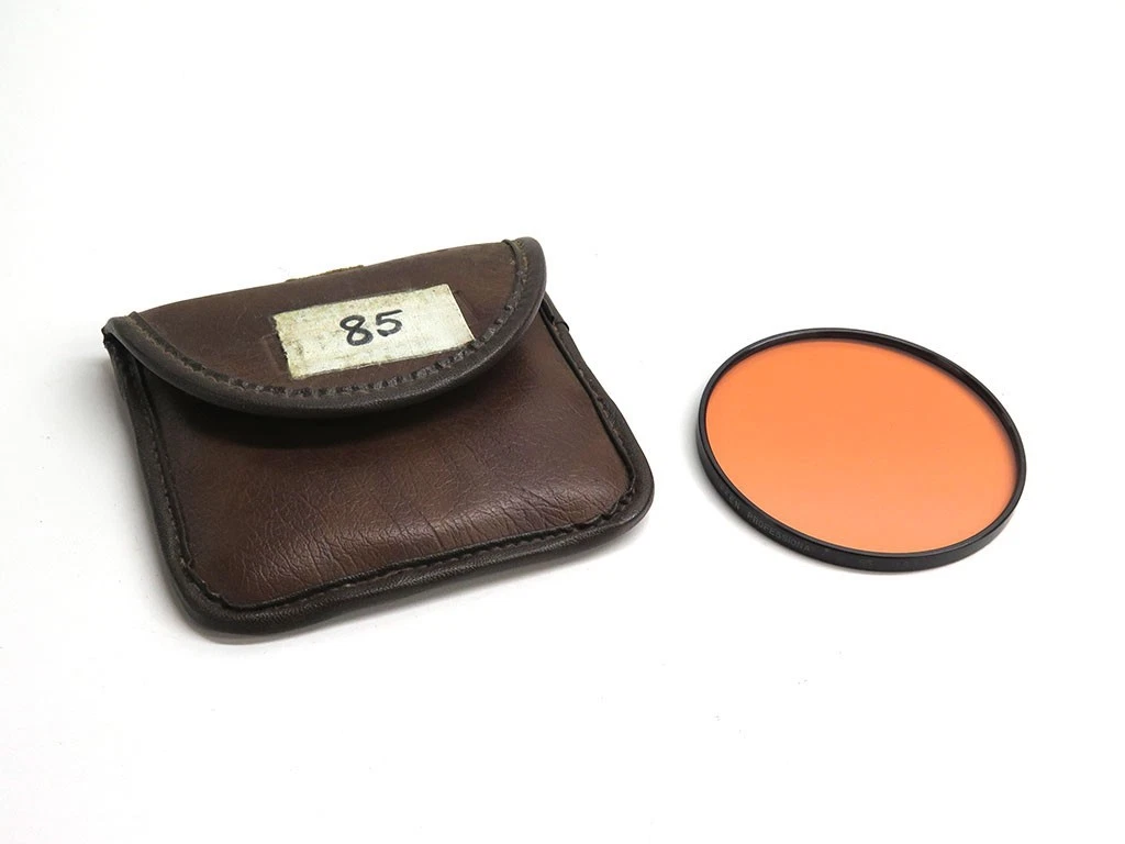 Tiffen Series 9 85 color conversion camera lens filter 5500K to 3400K S985