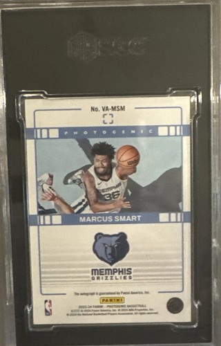 2023-24 Panini Photogenic Marcus Smart Veteran Autographed Maze /25 SSP - Picture 2 of 2