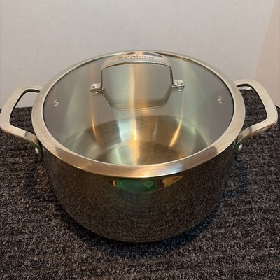 Belgique Stainless Steel 8 Qt Stock Pot & Vented Lid