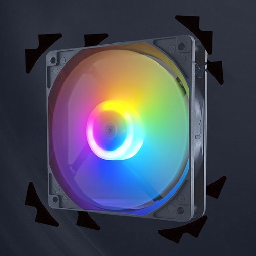 1 PCS Desktop Computer Large 4Pin Quiet Case Fan 12cm Host Cooling Fan Emitting - Afbeelding 12 van 16