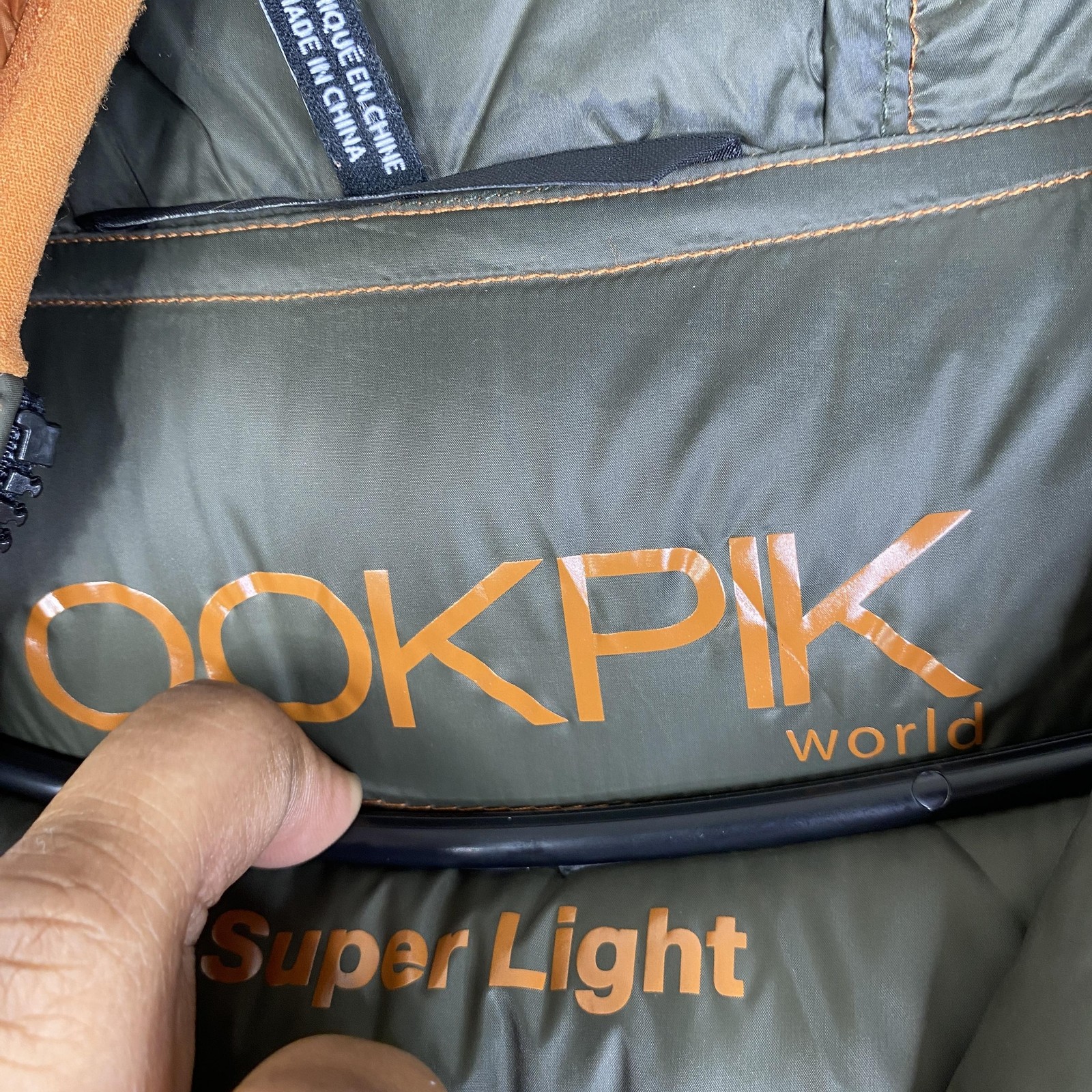 OOKPIK Super Light Down Puffer Jacket Womens Smal… - image 5