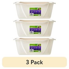 3 pack Vibrant Life Extra Large Open Cat Litter Box