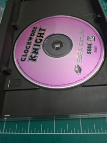 Clockwork Knight (Sega Saturn, 1995) DISC Insert Case Good Condition