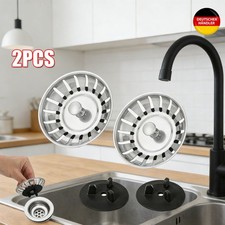 Für TEKA IKEA FRANKE,Ersatz Küchenspüle Siebkörbchen Siebkorb Ablaufstopfen,80mm