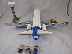 Lego Passenger Plane Airplane 3181  1/2 Instructions Minifigures City Collection