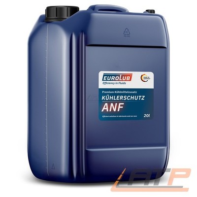EUROLUB 20 L LITER KÜHLERSCHUTZ ANF FROSTSCHUTZMITTEL KÜHLERSCHUTZ BLAU-GRÜN