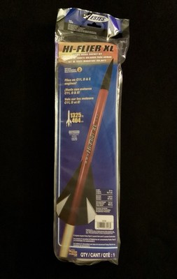 Estes Hi-Flier XL #3226 Flying Model Rocket!! 31 Inches Tall & E Powered!!
