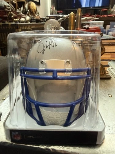 Drake Thomas Signed Seattle Seahawks Riddell Throwback Mini Football Team Helmet