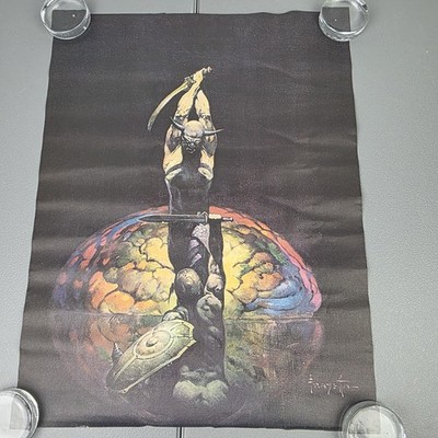 Frank Frazetta The Brain Poster Art Print  18x23.5 Creepy #8 Cover 1979