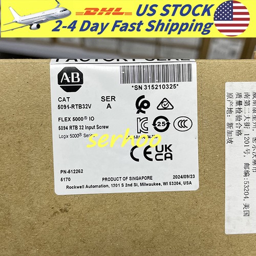 Nuevo módulo de bloque de terminales Allen-Bradley 5094-RTB32V Flex 5000 envío gratuito - Imagen 3 de 8