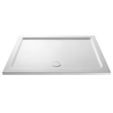 1600mm x 800mm Premium Rectangular Shower Tray - White