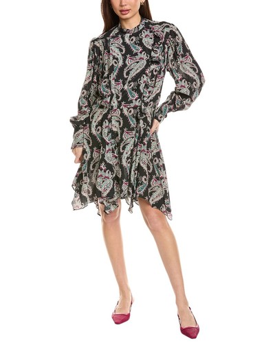 Isabel Marant E'toile Veriki Pleated Silk Midi Dress Women's