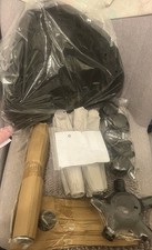 Back Stool Adjustable Height Faux Leather Padded Sadler Seat Black