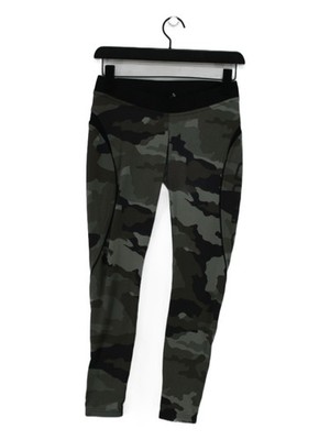 Better Bodies Damen Leggings S grün Camouflage Polyamid mit Elasthan volle Länge