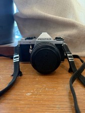 PENTAX ME Super Silver 35mm SLR Film Camera w/ SMC Pentax-M 28-70mm Lens