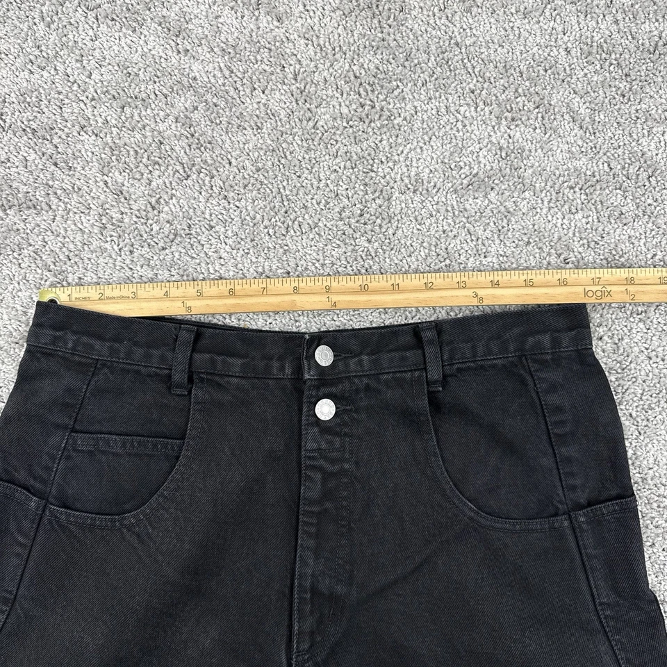 Pantalones de mezclilla Guess para hombre 34x30 negros de colección años 90 holgados Georges Marciano hechos en EE. UU. Foto 3 de 4