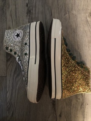Converse JW Anderson x Chuck 70 High 'Glitter Pack - Gold Silver' 164696C M8/W10